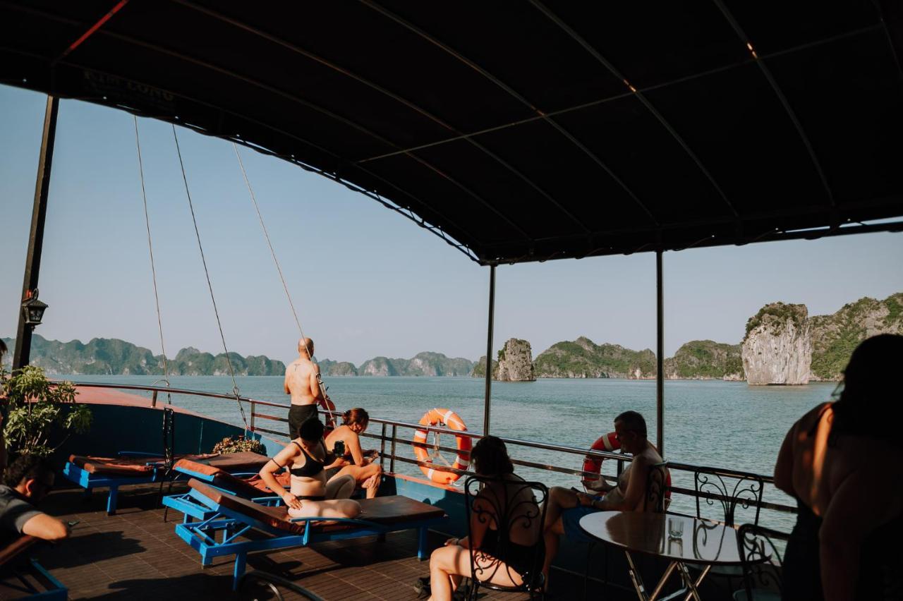 Cat Ba Bay Cruises Hotel Dong Khe Sau Exterior foto