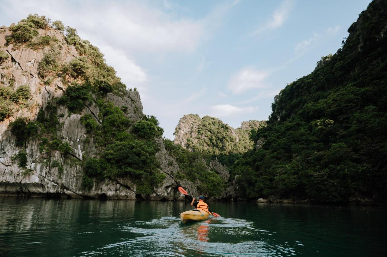 Cat Ba Bay Cruises Hotel Dong Khe Sau Exterior foto