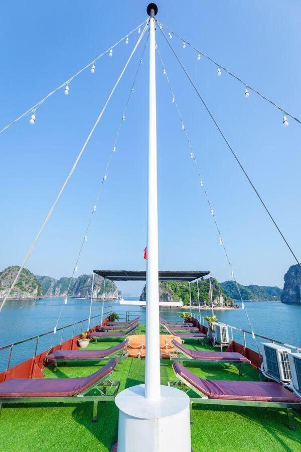 Cat Ba Bay Cruises Hotel Dong Khe Sau Exterior foto